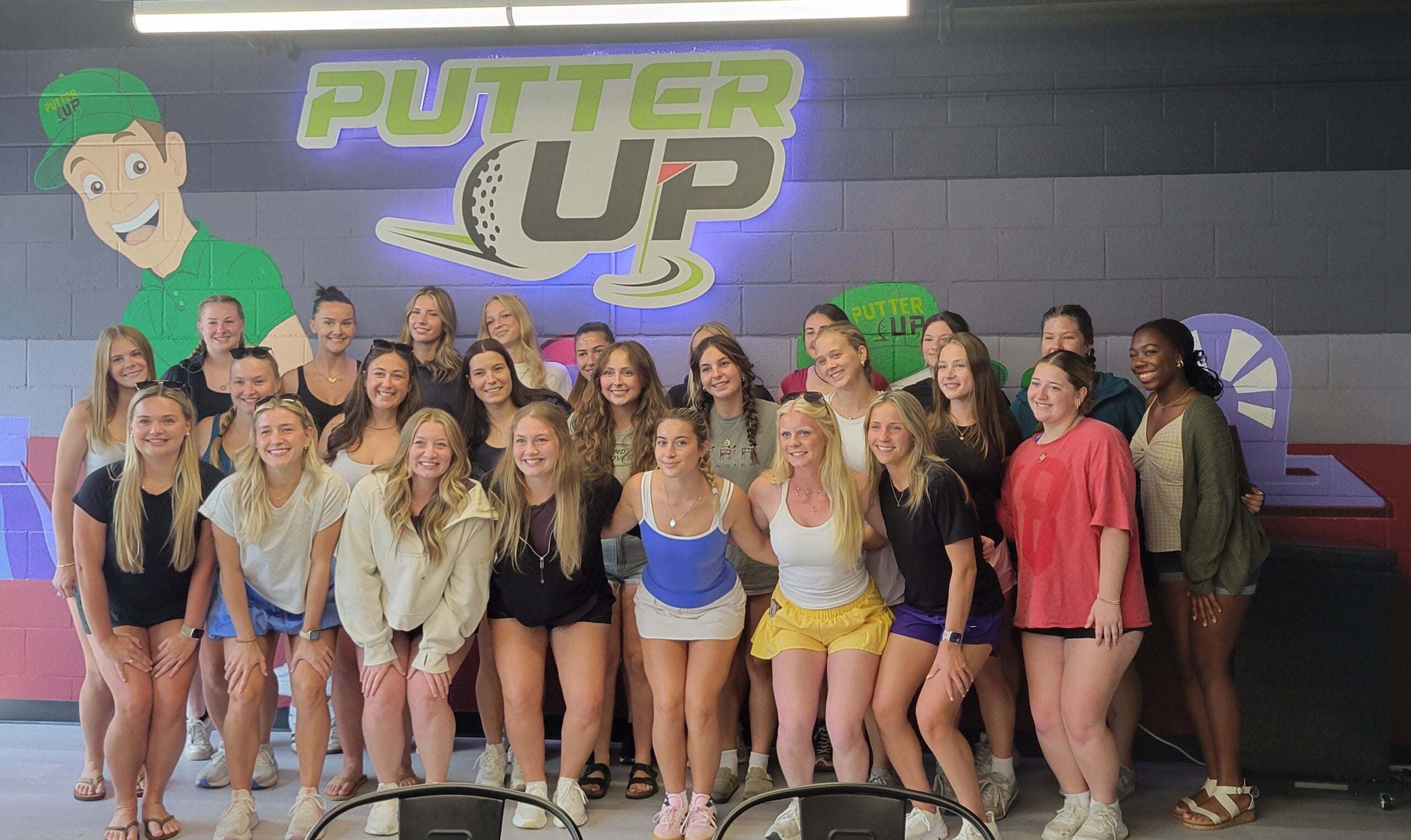 Birthday party at Putter Up